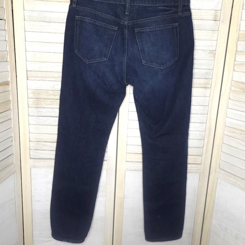 J.Crew Slim Fit Mens Dark Blue Jeans Size 33x32 100% Cotton 33